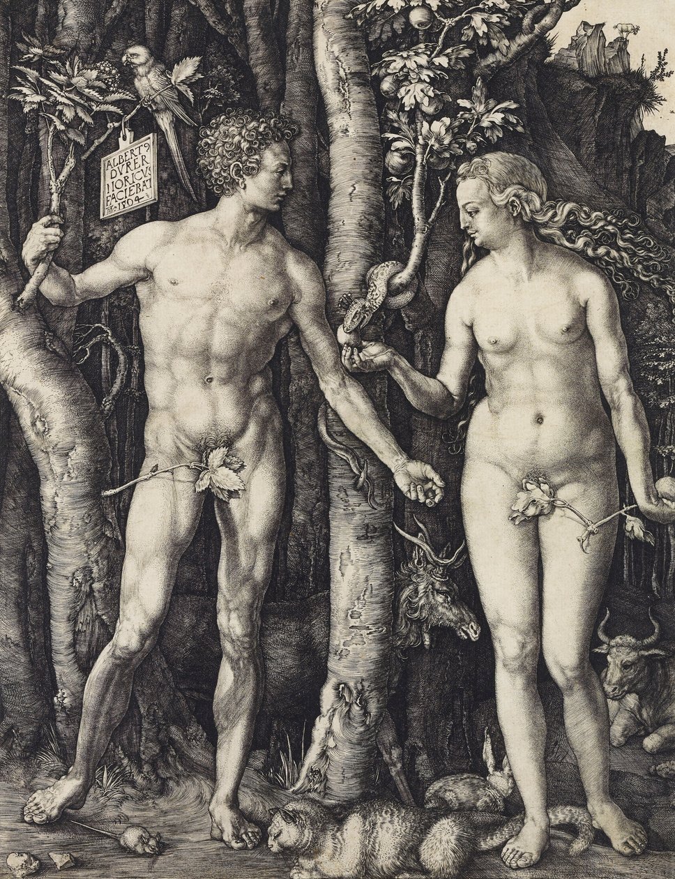 Adam och Eva av Albrecht Dürer