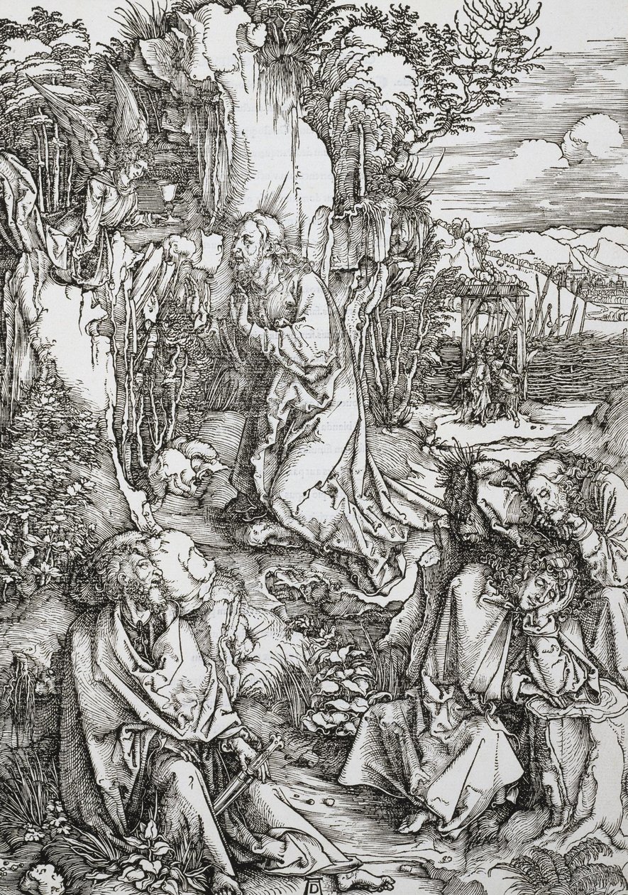 Ångest i trädgården av Albrecht Dürer