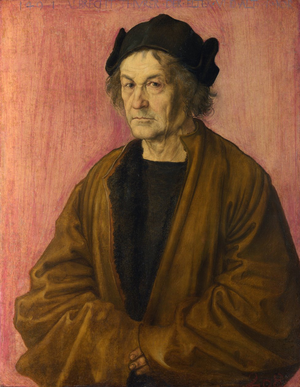 Albrecht Durers far, 1497 (panel) av Albrecht Dürer