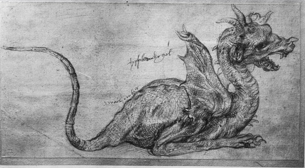 Dragon av Albrecht Dürer