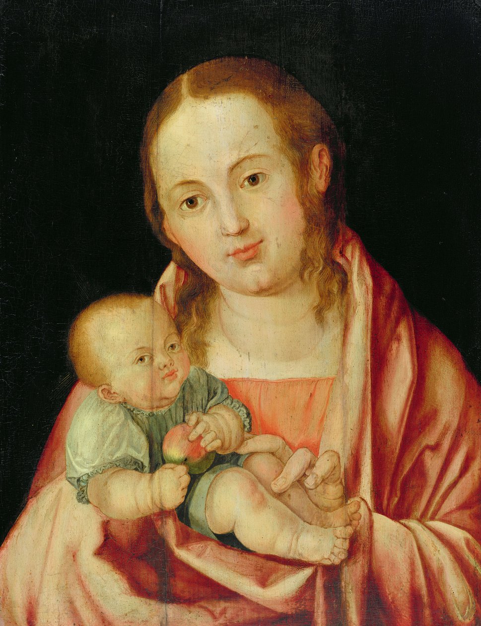 Maria och hennes barn av Albrecht Dürer