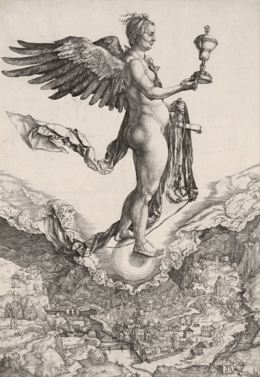 Nemesis av Albrecht Dürer