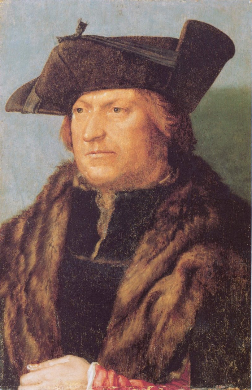 Porträtt av Rodrigo de Almada av Albrecht Dürer