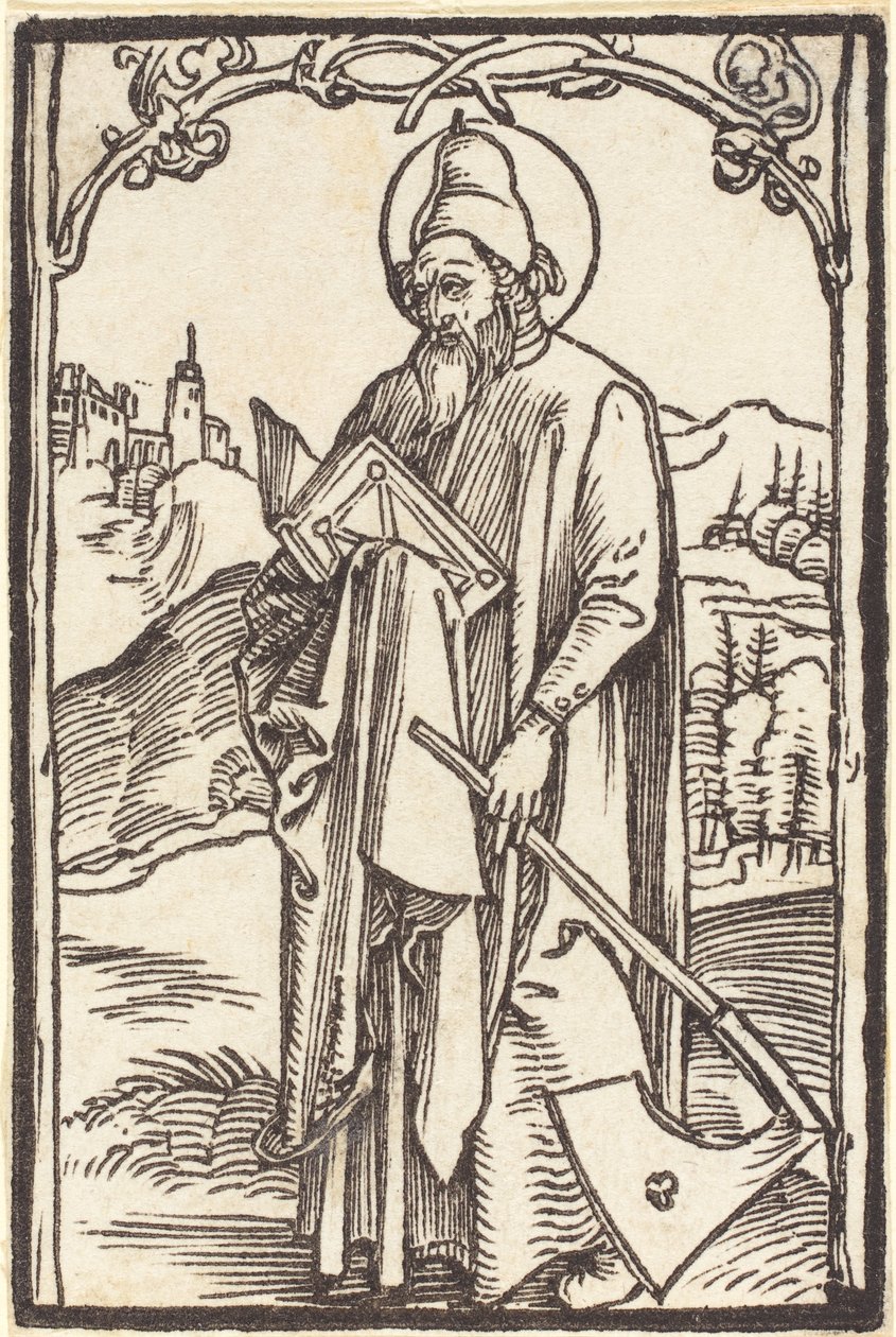 Saint matthias av Albrecht Dürer