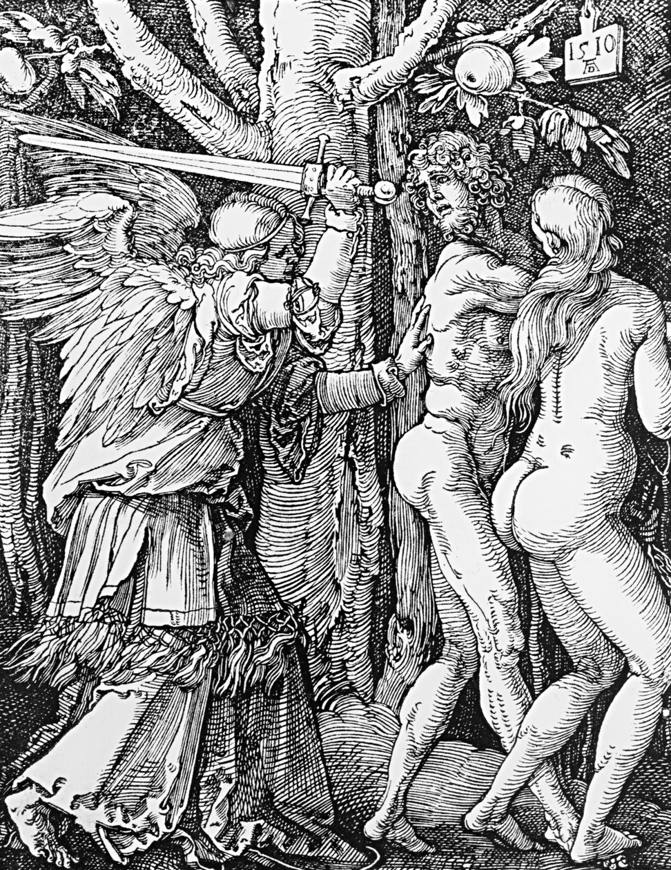 Utdrivningen från paradiset, 1510 av Albrecht Dürer