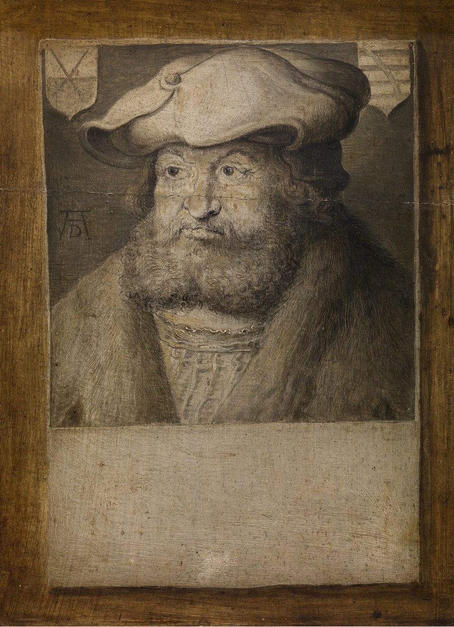 The Saxon Elector Frederick III av Albrecht Dürer