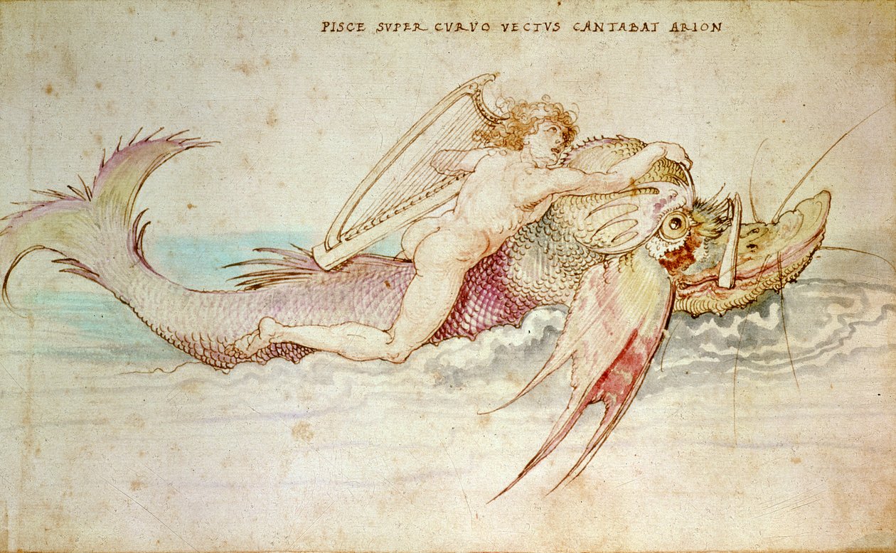 Arion, 1514 av Albrecht Dürer