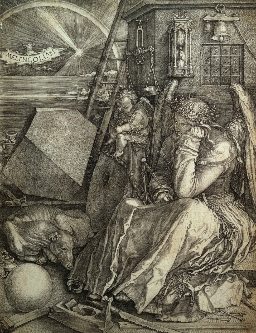 Melankoli av Albrecht Dürer