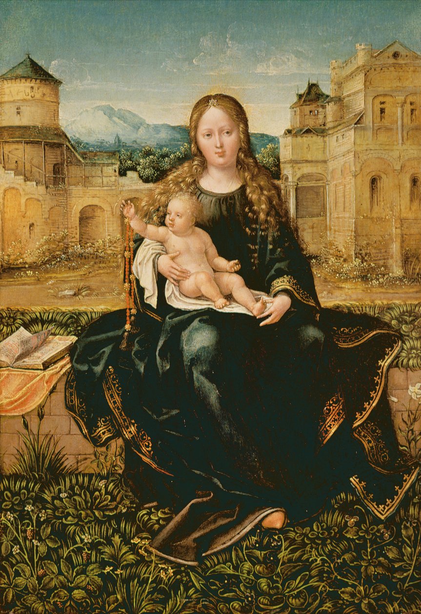 Jungfrun och barnet, ca 1498-1500 av Albrecht Dürer