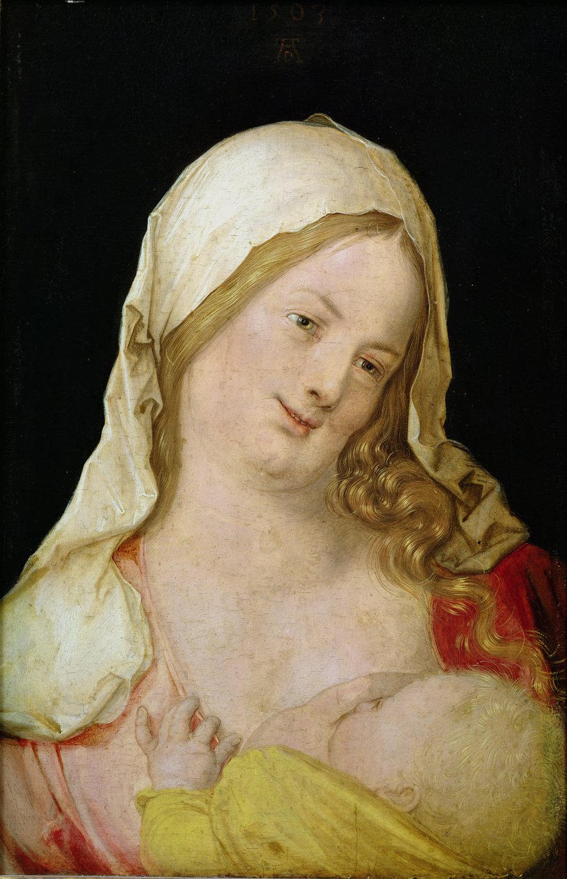 Jungfru och barn av Albrecht Dürer