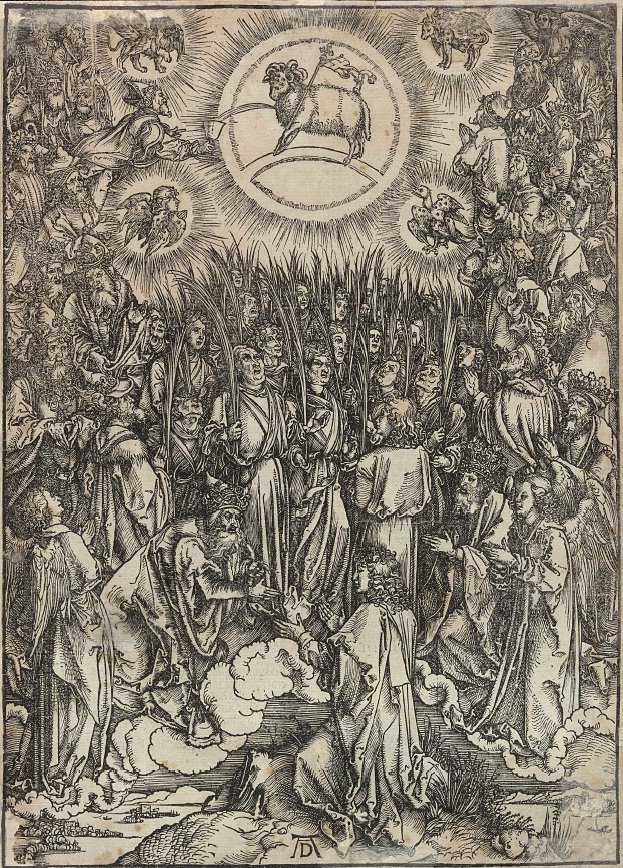 Adoration of the Lamb of God av Albrecht Dürer