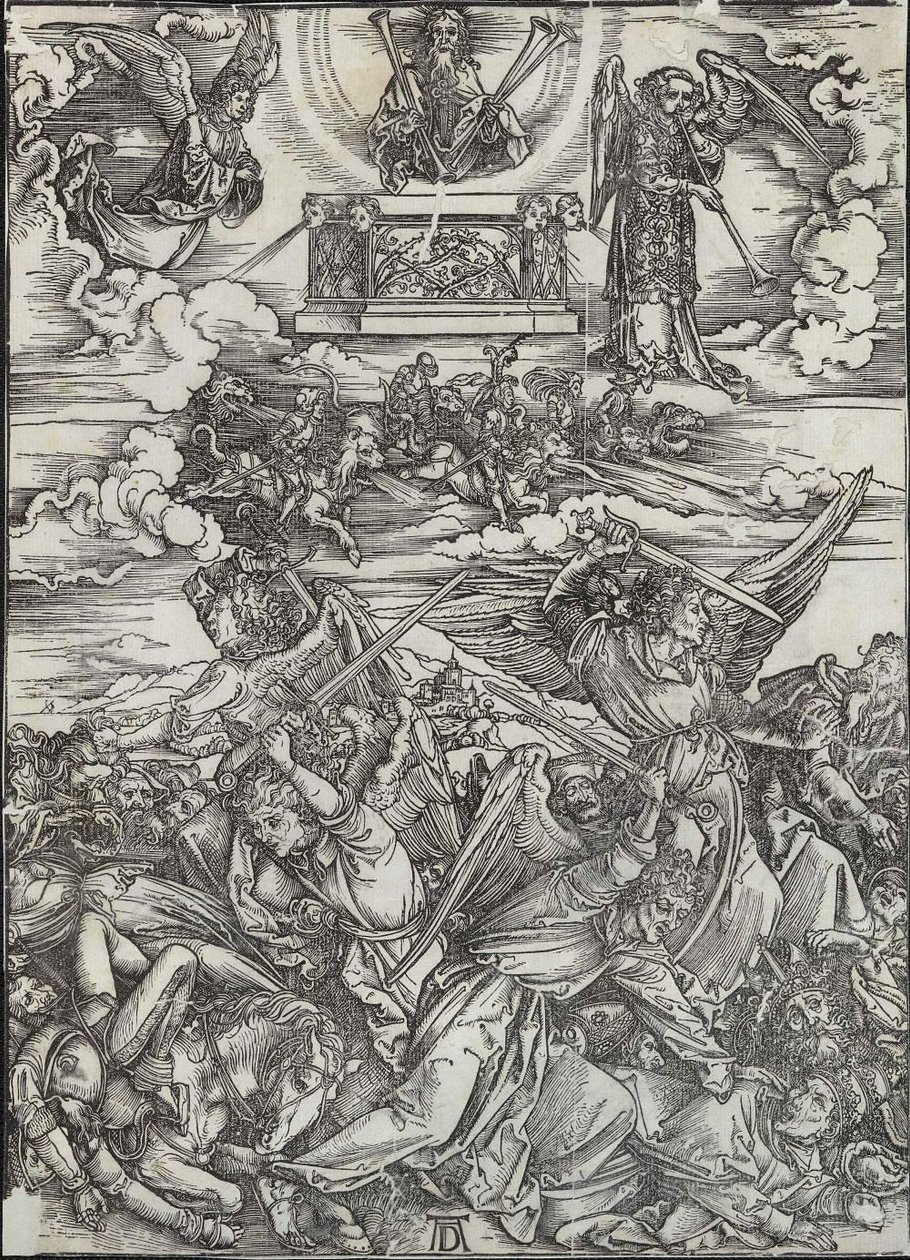 The Four Avenging Angels av Albrecht Dürer