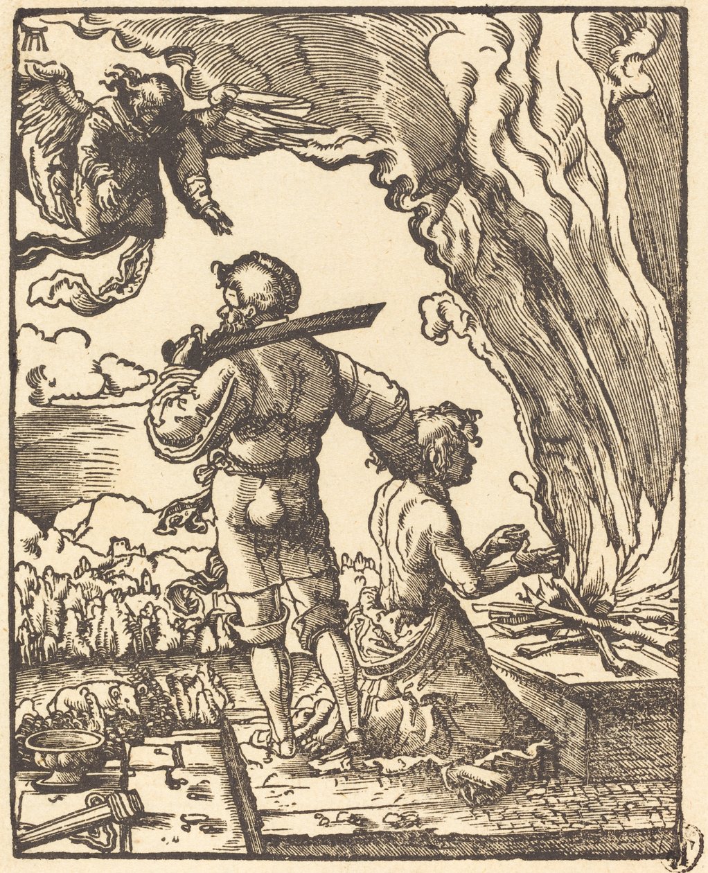 Abrahams offer av Albrecht Altdorfer