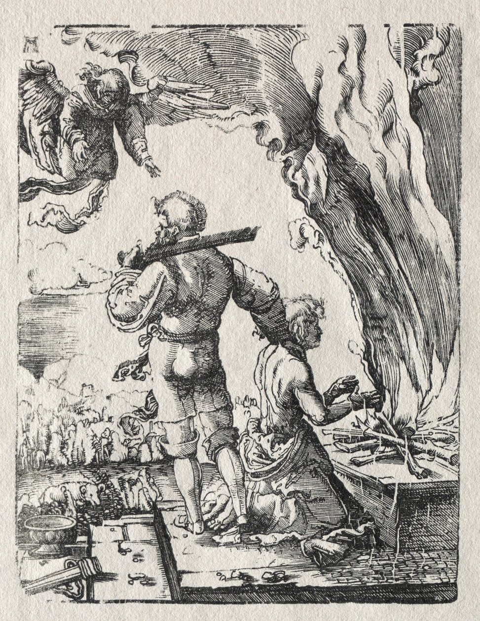 Abrahams offer, ca. 1520. av Albrecht Altdorfer