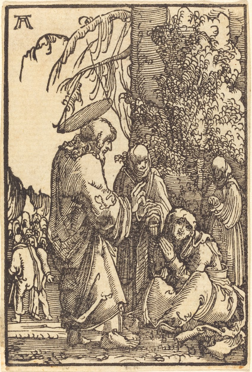 Kristus tar avsked av Maria av Albrecht Altdorfer
