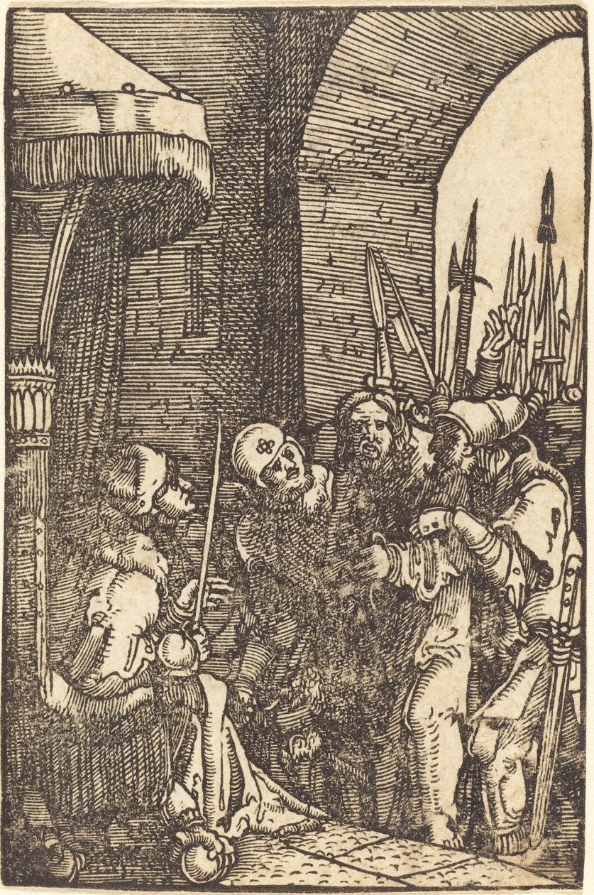 Kristus före Herodes av Albrecht Altdorfer
