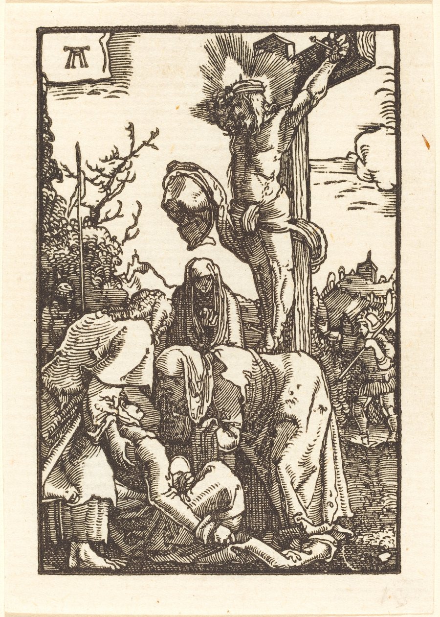 Kristus på korset av Albrecht Altdorfer