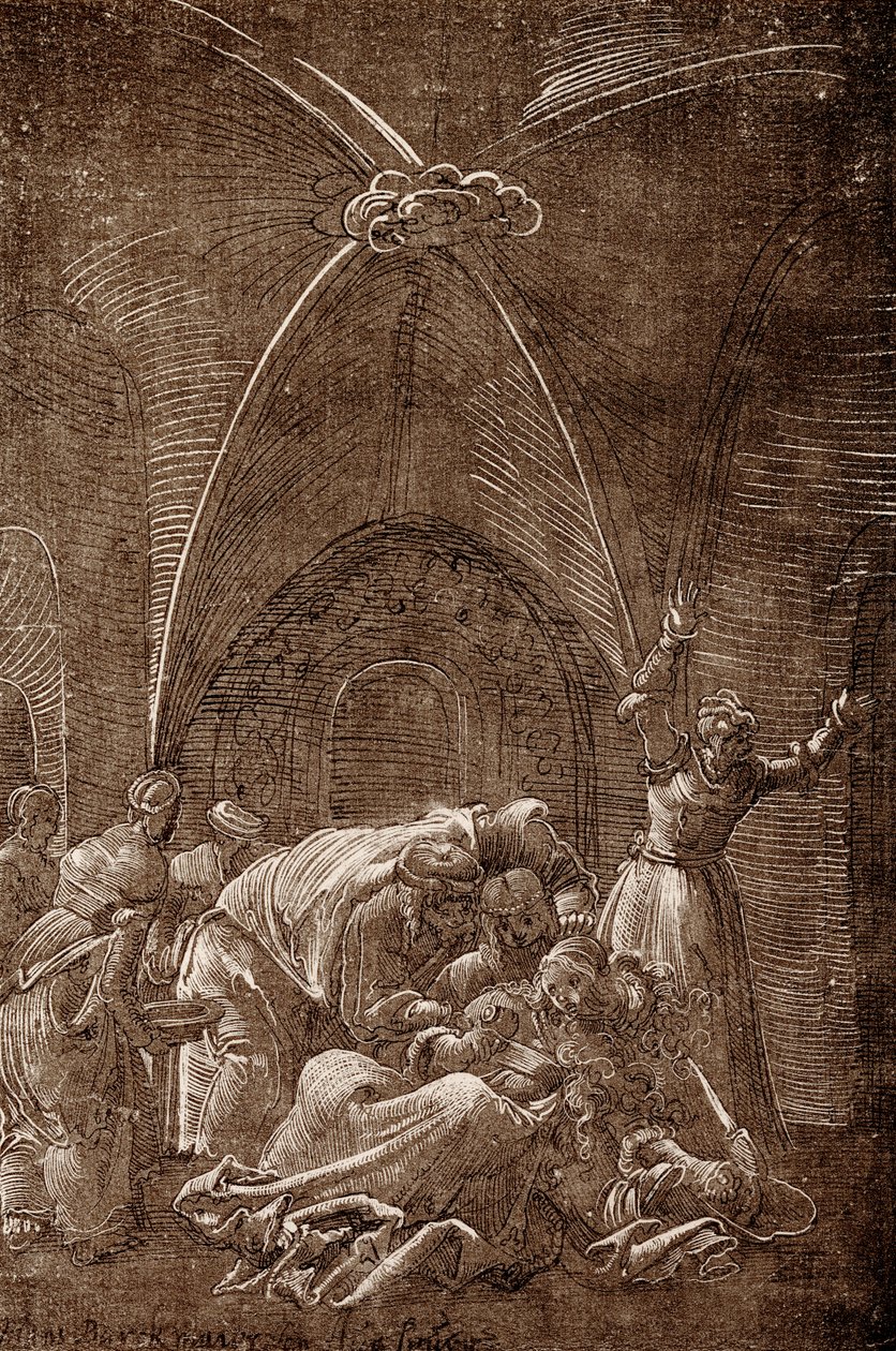 Lucretias död av Albrecht Altdorfer