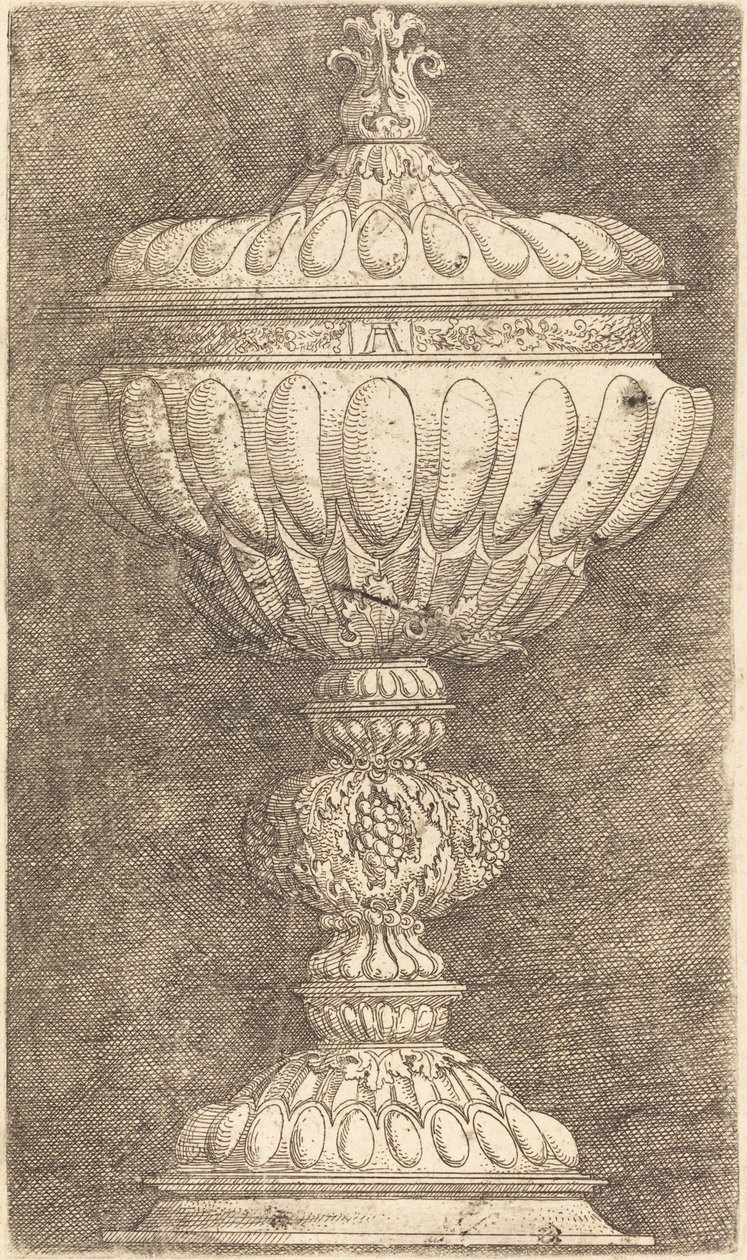 Bägare med granatäpple på knoppen av Albrecht Altdorfer