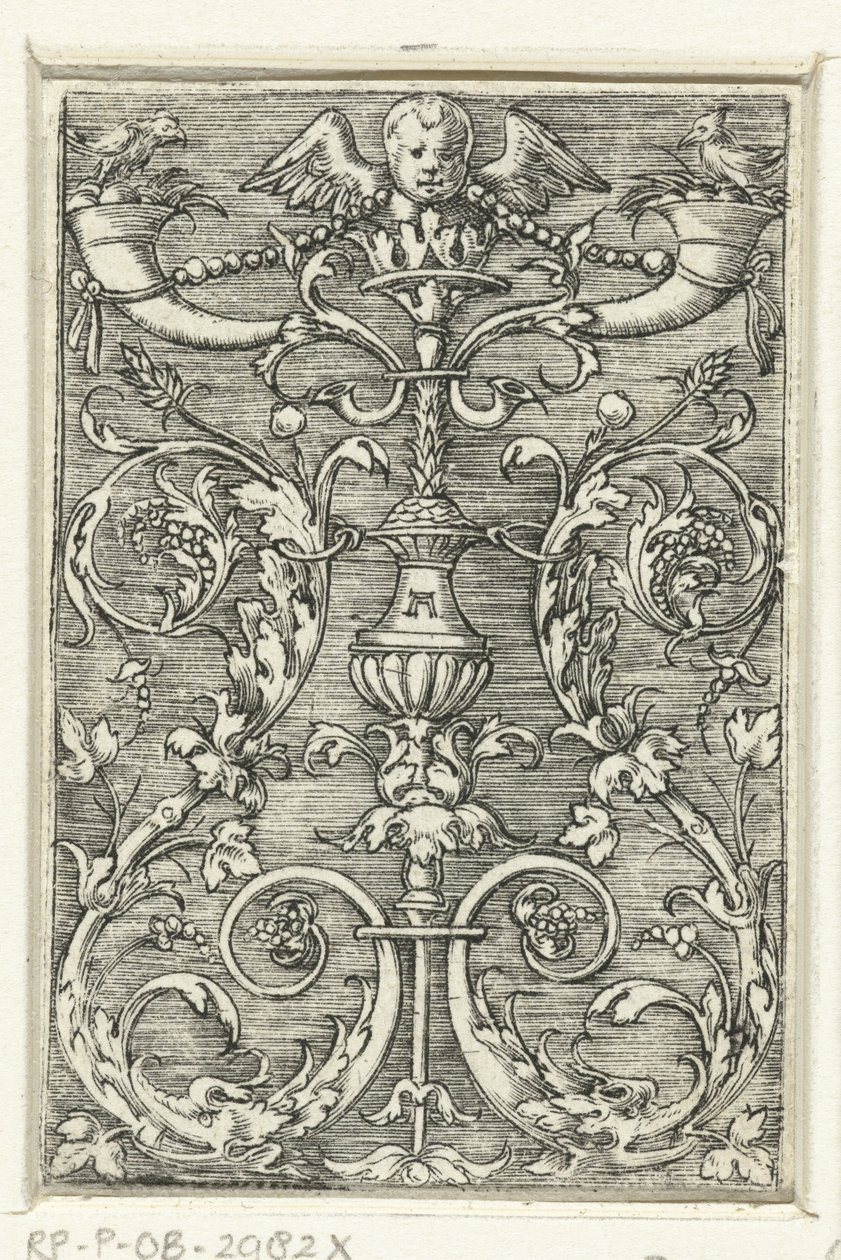 Kandelaber med en kerub av Albrecht Altdorfer