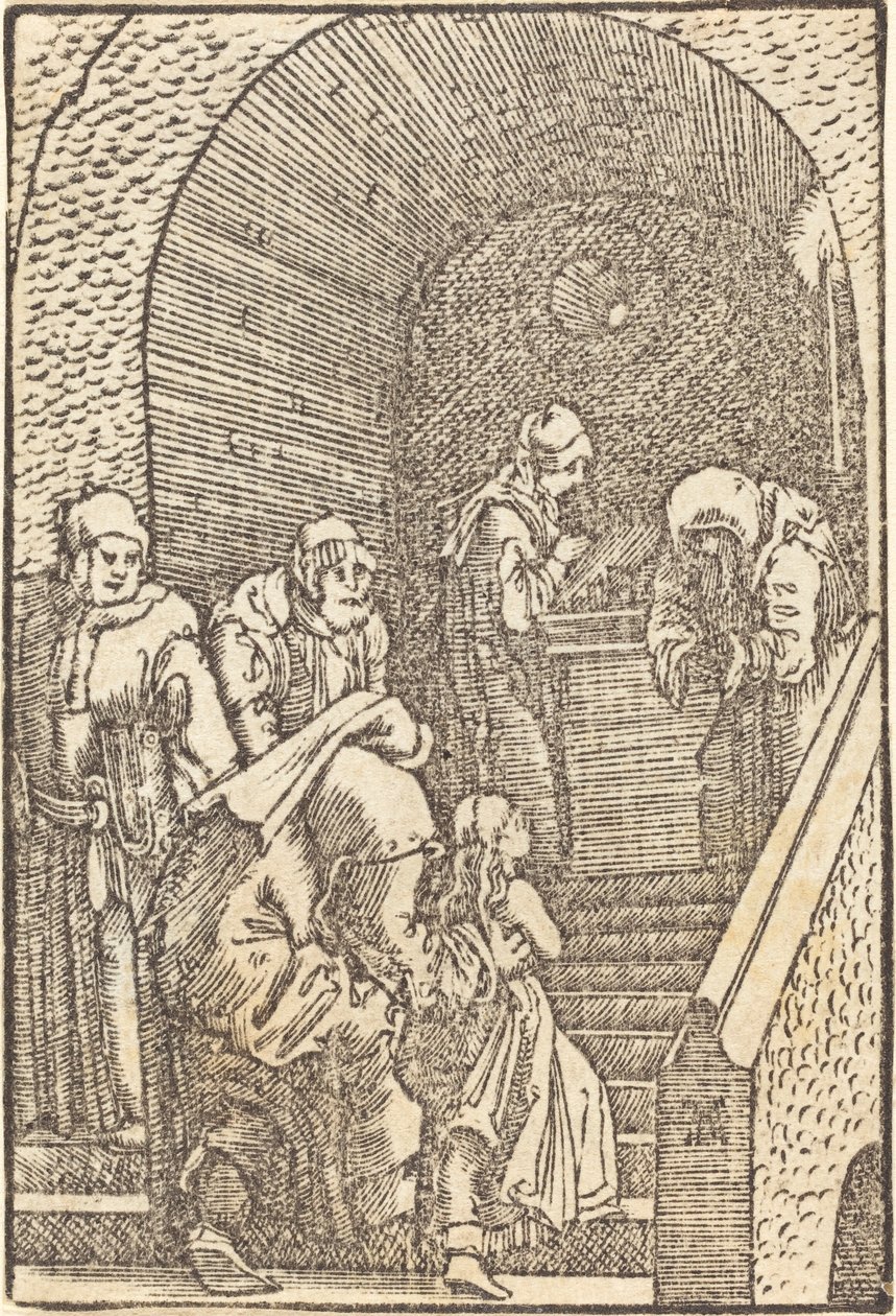 Presentation av jungfrun av Albrecht Altdorfer