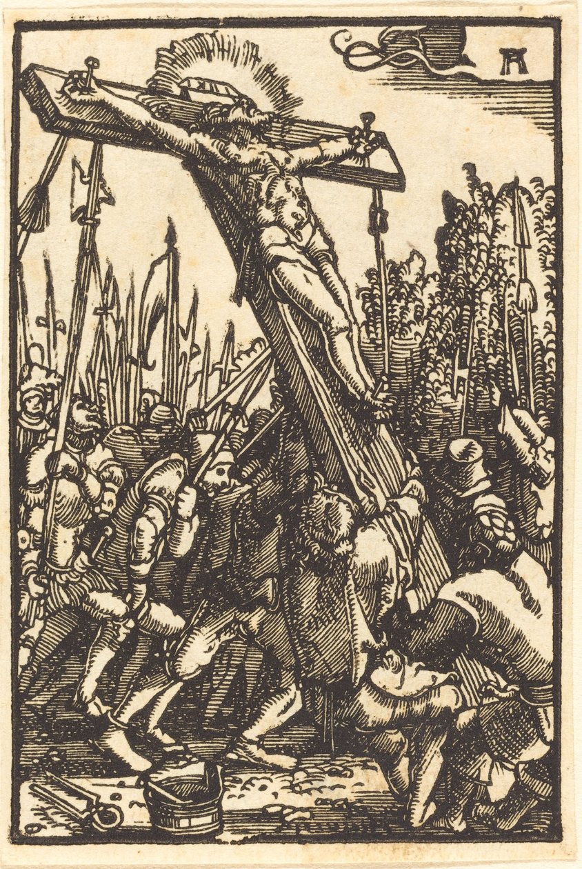 Resning av korset av Albrecht Altdorfer