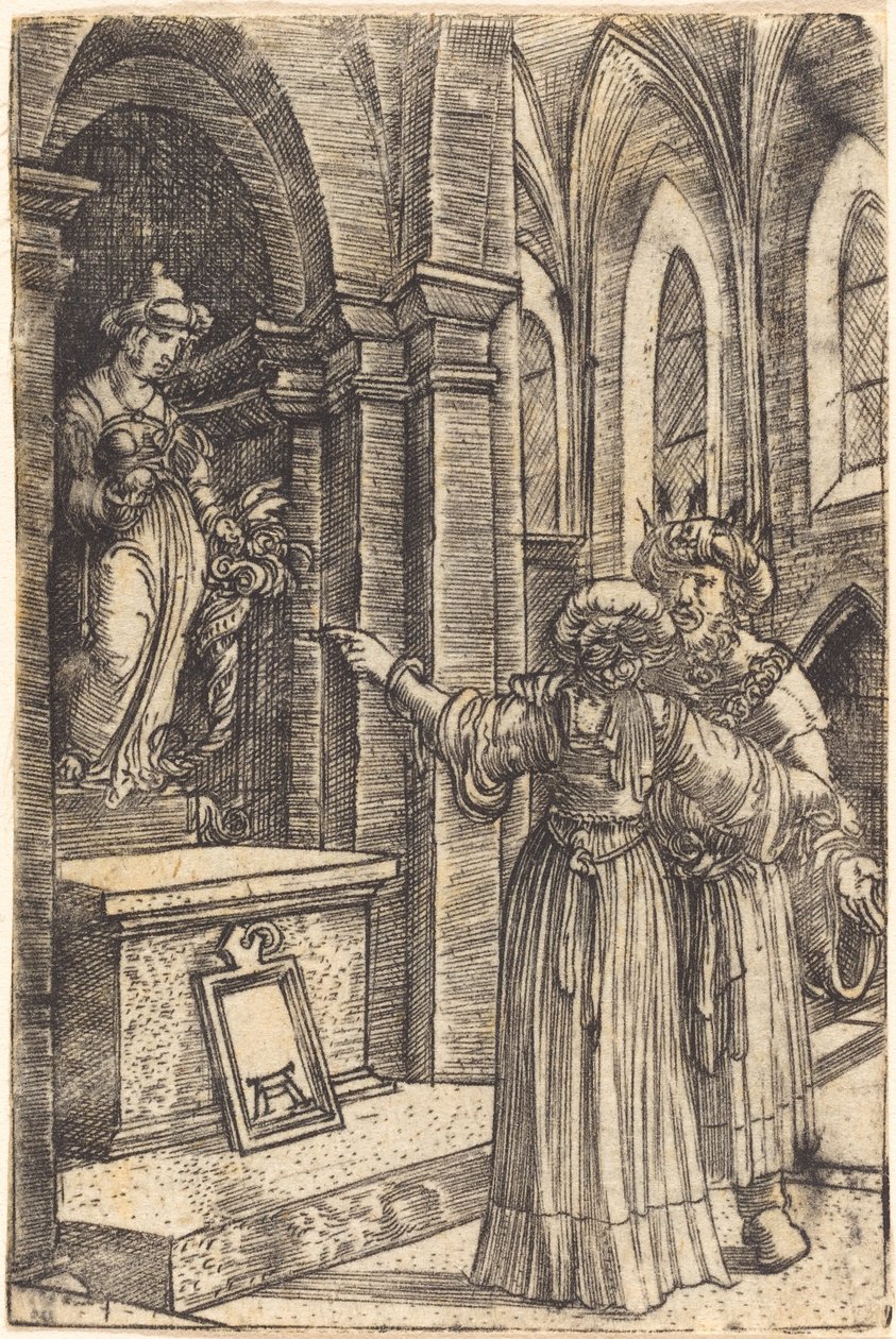 Solomon ber till idolerna av Albrecht Altdorfer