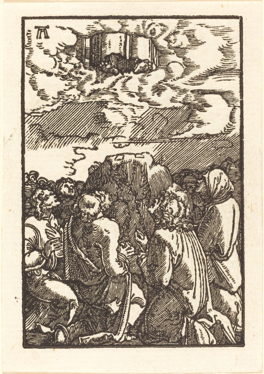 Himmelsfärden av Albrecht Altdorfer