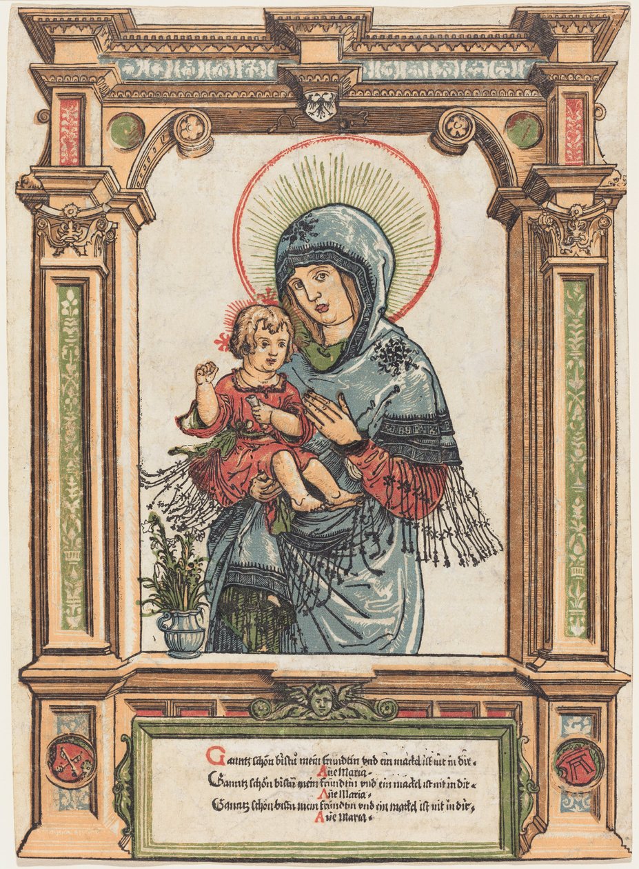 Den vackra jungfrun av Regensburg av Albrecht Altdorfer