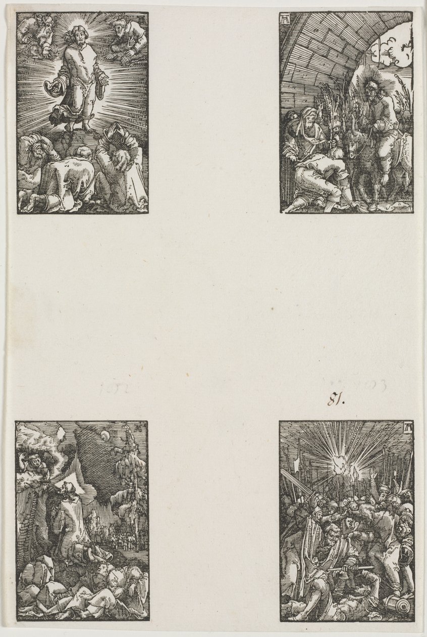 Människans fall och återlösning av Albrecht Altdorfer