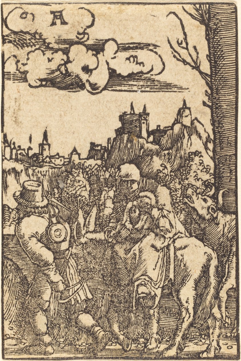 Flygningen till Egypten av Albrecht Altdorfer