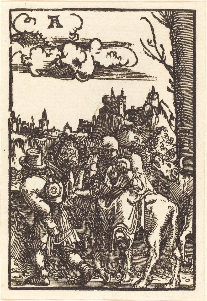 Flygningen till Egypten av Albrecht Altdorfer
