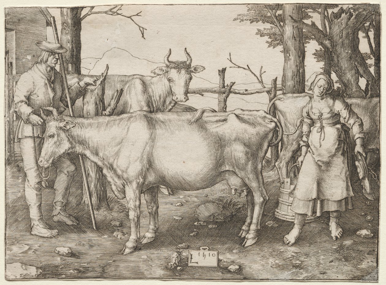 The Milkmaid av Albrecht Altdorfer