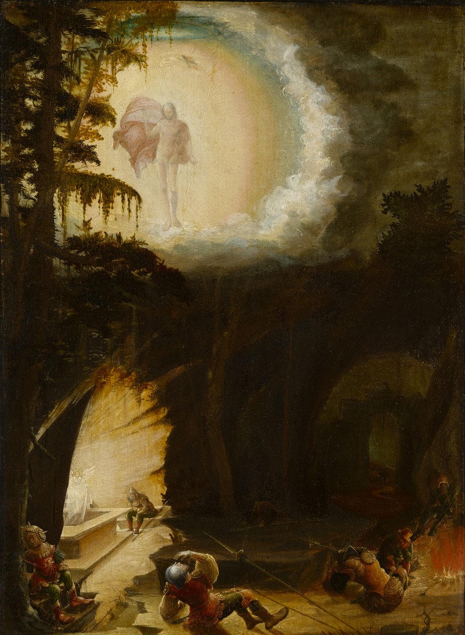 Uppståndelsen, 1527 av Albrecht Altdorfer
