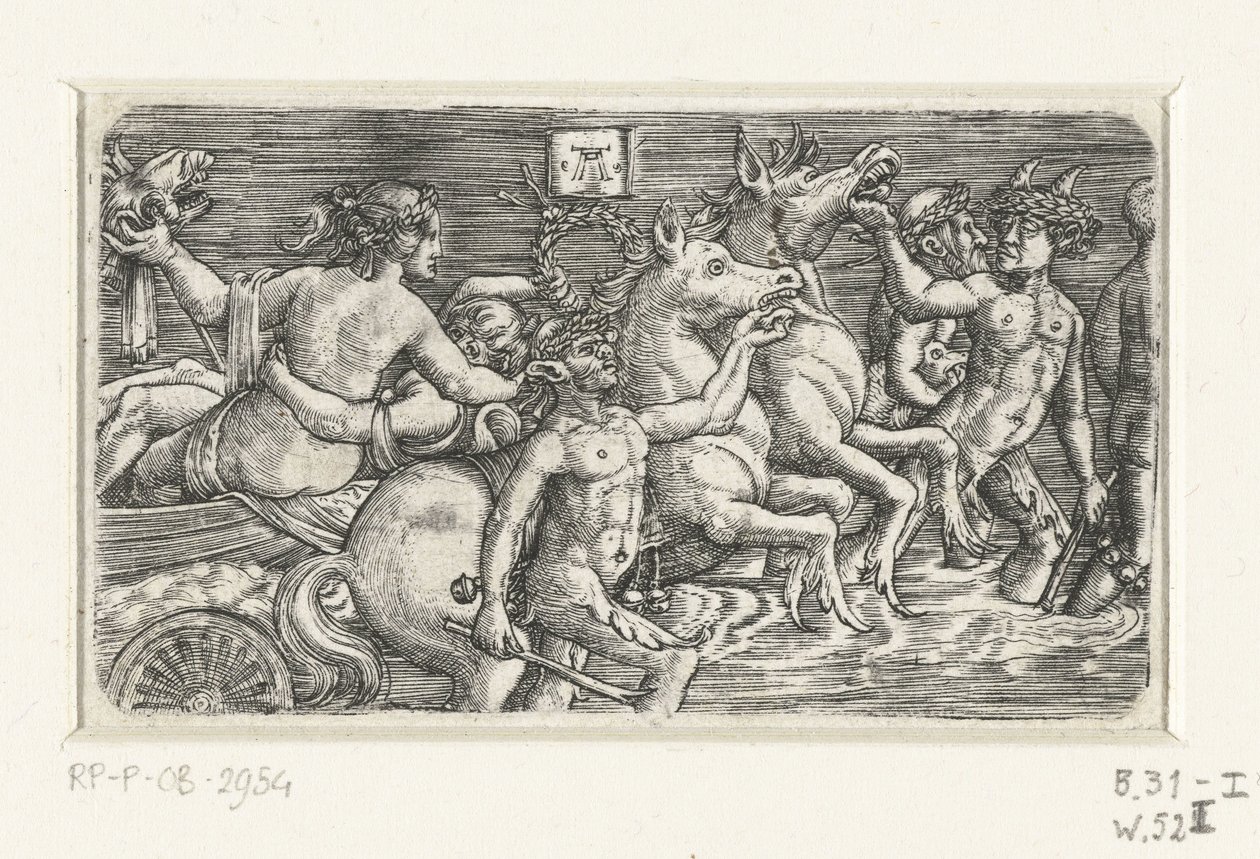Havsgudarnas triumf av Albrecht Altdorfer