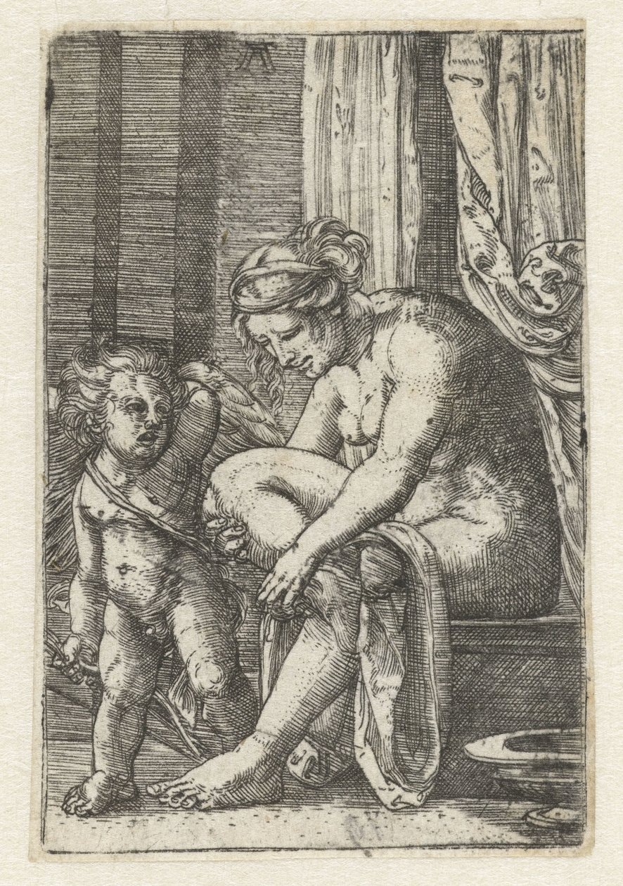 Venus efter badet av Albrecht Altdorfer