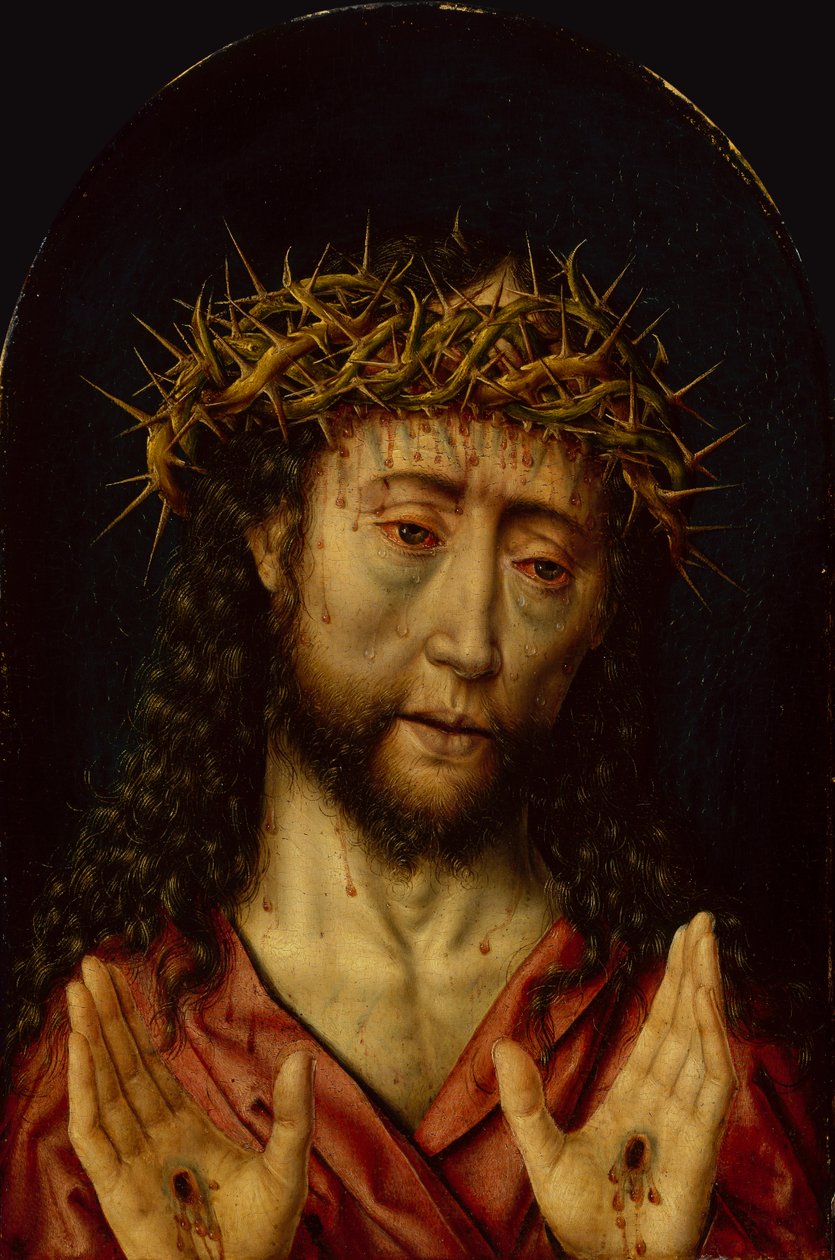 Sorgernas man (olja) av Albrecht Bouts