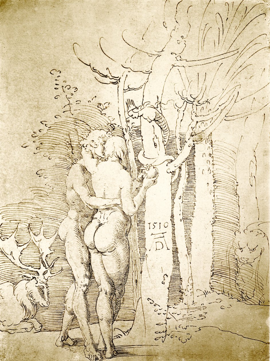 Adam och Eva av Albrecht Dürer