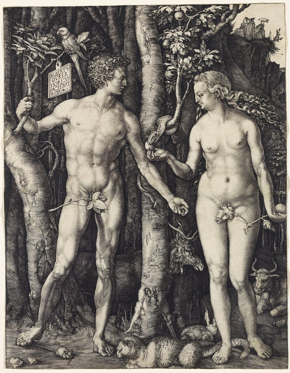 Adam och Eva av Albrecht Dürer