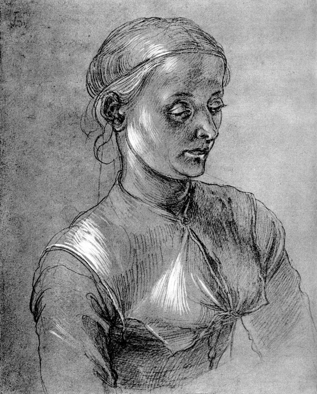 Agnes, 1497, 1936 av Albrecht Dürer