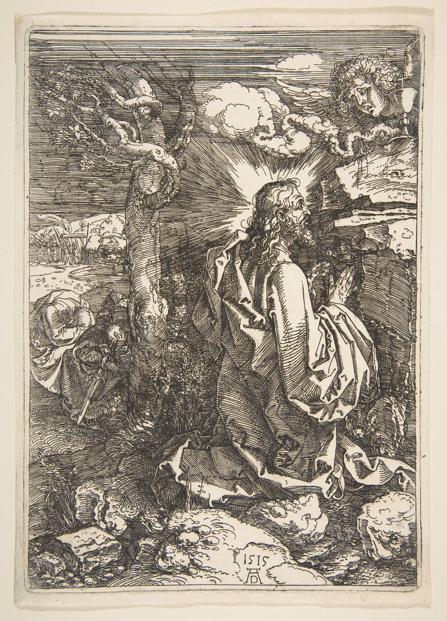 Agony in the Garden, 1515. av Albrecht Dürer