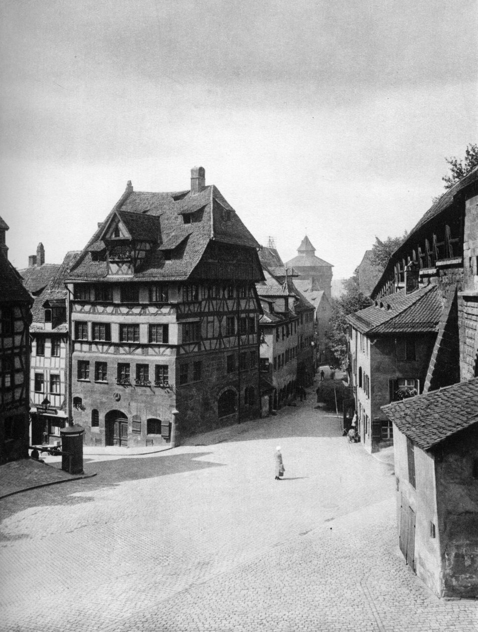 Albrecht Dürers hus, Nürnberg, 1936 av Albrecht Dürer