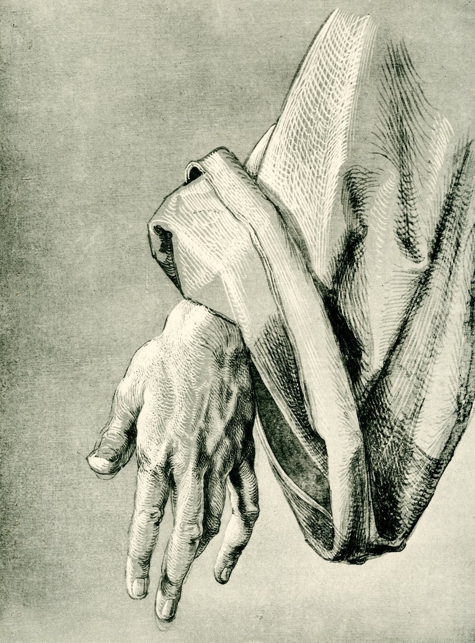 Apostel hand av Albrecht Dürer