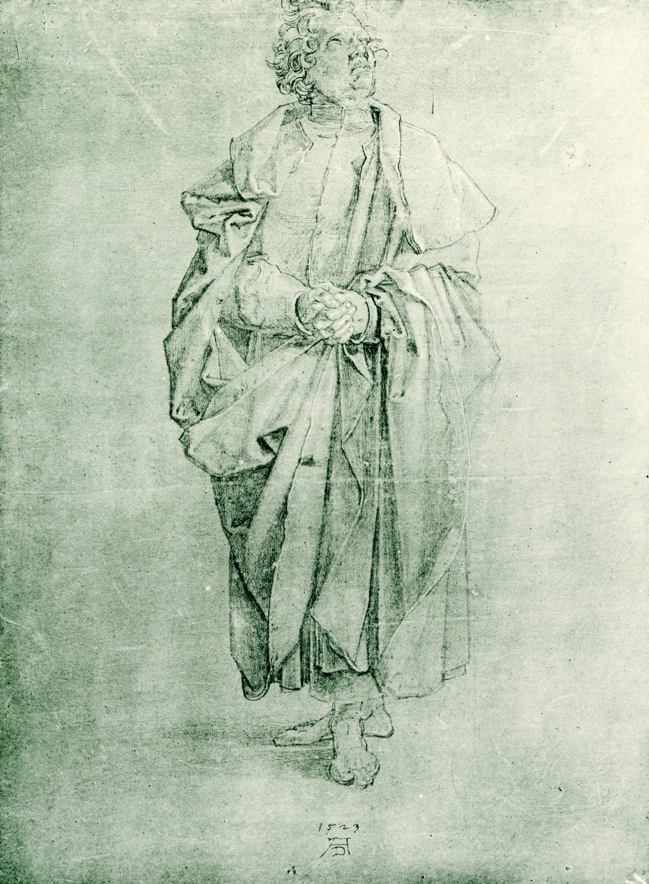 Apostelstudie av Albrecht Dürer
