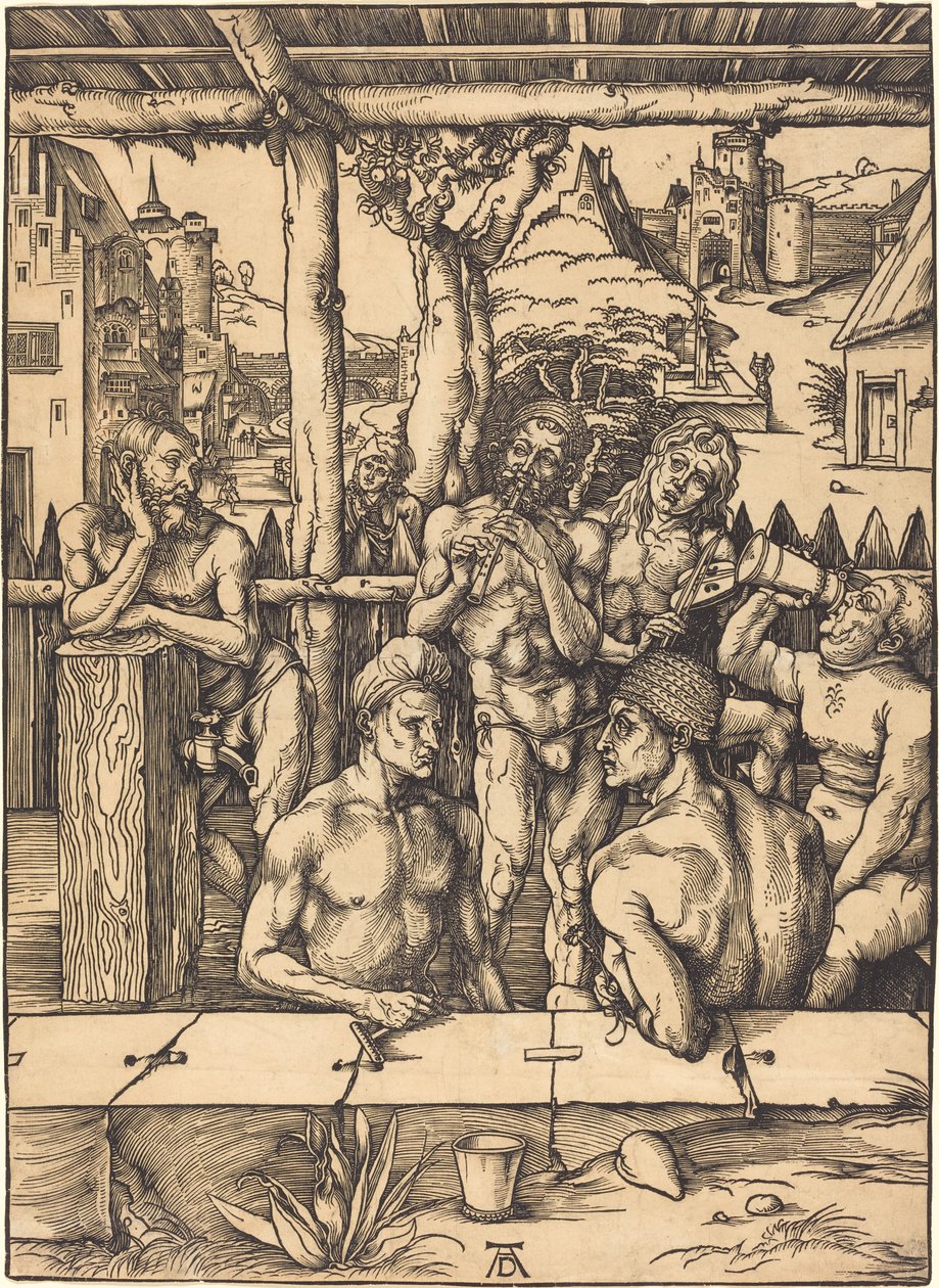 Badhus av Albrecht Dürer