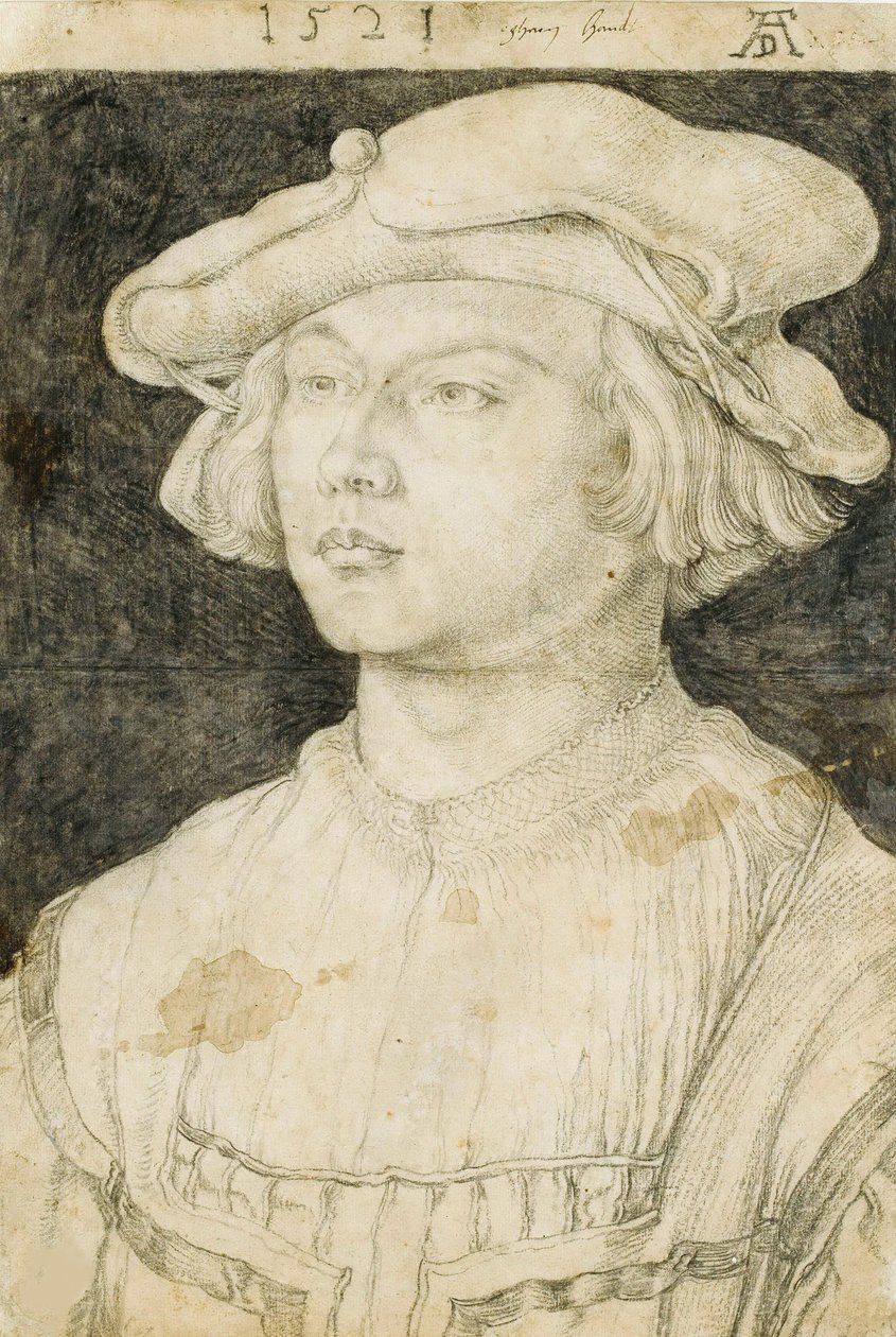 Bernard av Orley, 1521. av Albrecht Dürer
