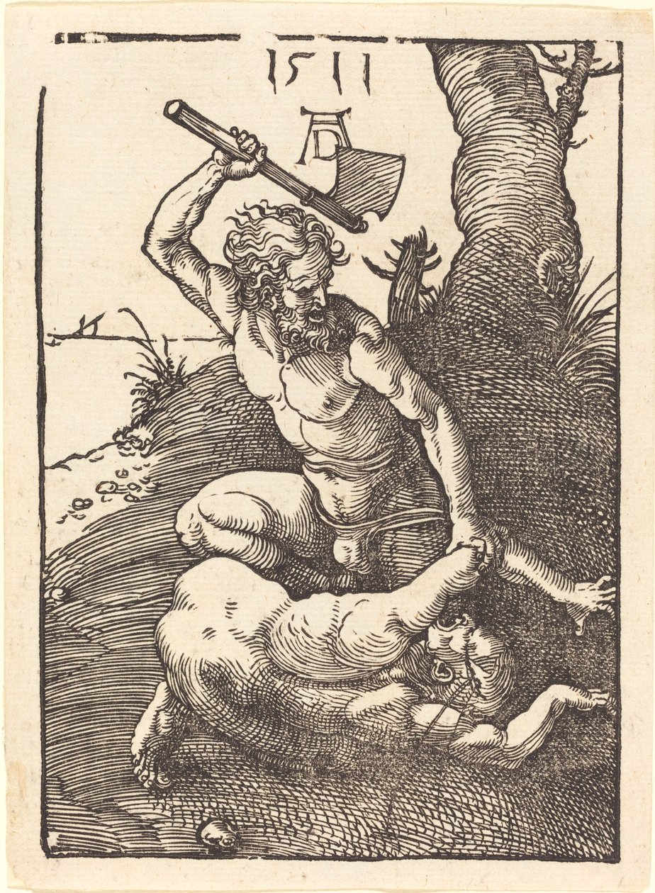 Kain dödar Abel av Albrecht Dürer