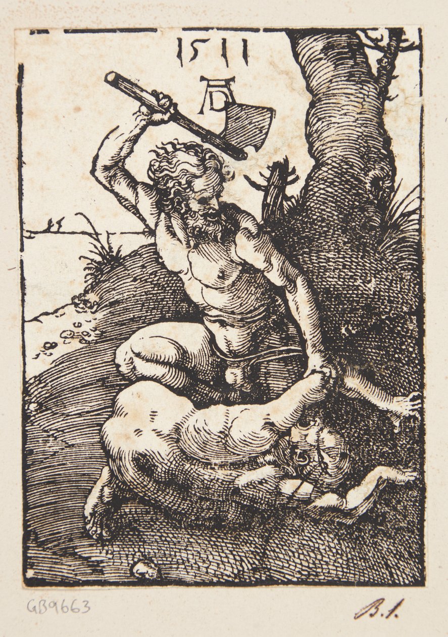 Kain dödar Abel av Albrecht Dürer