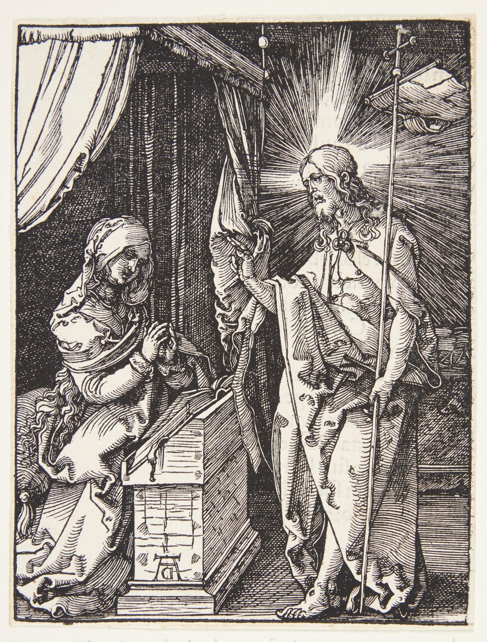 Kristus visar sig för sin moder av Albrecht Dürer