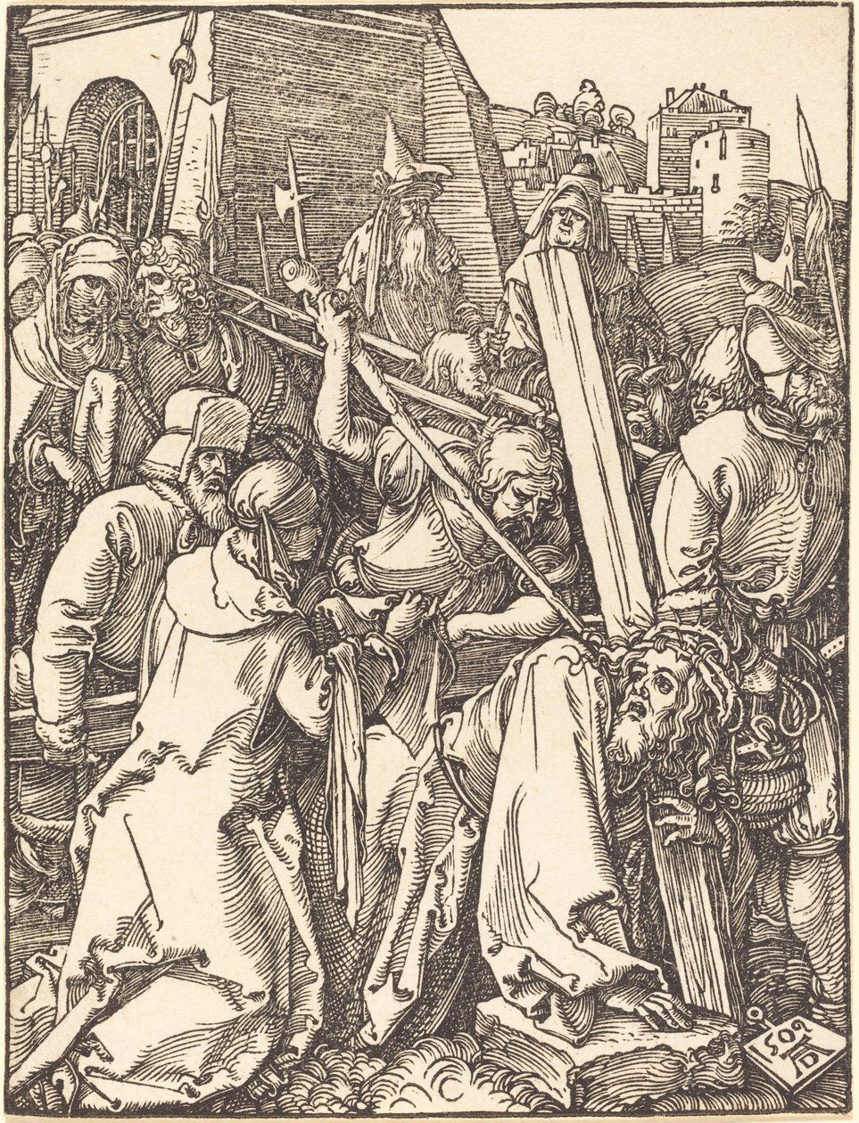 Kristus som bär korset av Albrecht Dürer